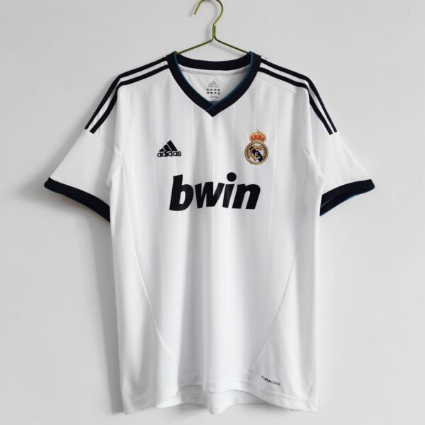 RETRO REAL MADRID HOME 12/13 HALF SLEEVES