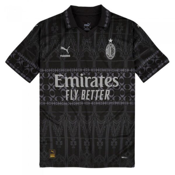 AC Milan X Pleasures 2023/24 Fourth Kit (DARK) (Player Version) - Image 3