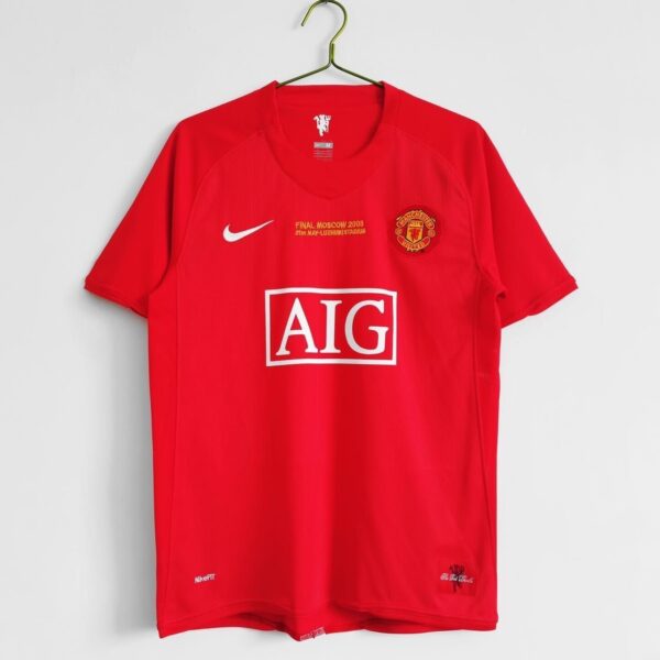 Retro Manchester United Home 2008 Champions