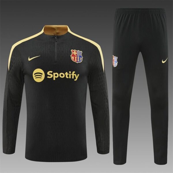 FC BARCELONA BLACK AND GOLD TRACKSUIT 24-25