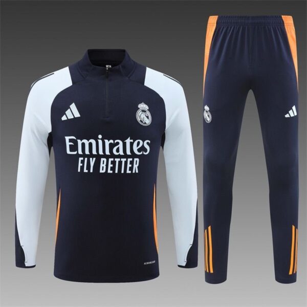 REAL MADRID NAVY BLUE TRACKSUIT 24-25