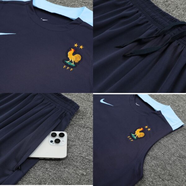 FRANCE NAVY BLUE
(SLEEVELESS TRAINING KIT) - Image 2