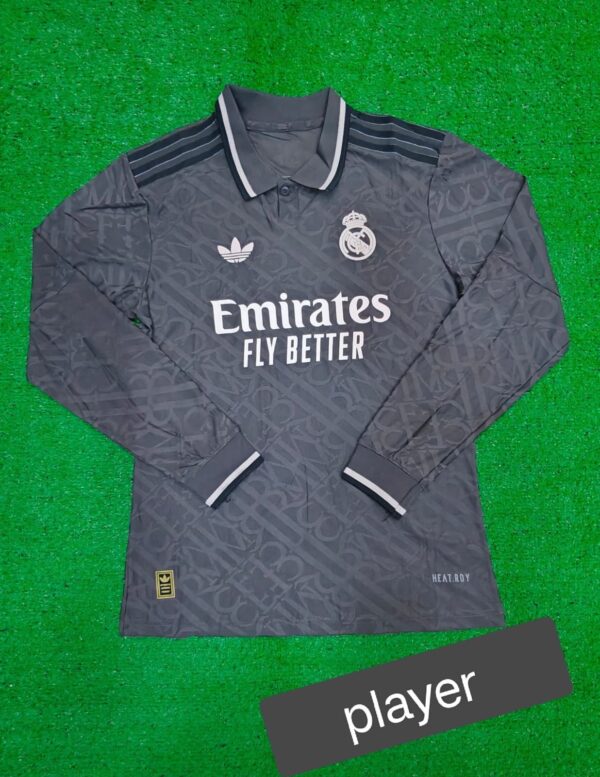 REAL MADRID THIRD 24-25 FULL SLEEVES PLAYER VERSION - Image 2