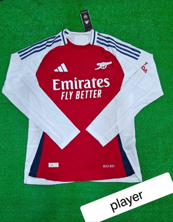 ARSENAL HOME 24-25 FULL SLEEVES PLAYER VERSION - Image 2