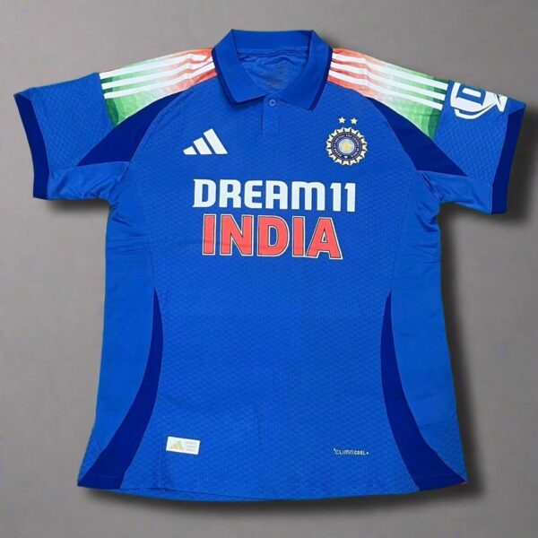 INDIA ODI DREAM 11 2024 CHAMPIONS TROPHY CRICKET JERSEY PLAYER VERSION