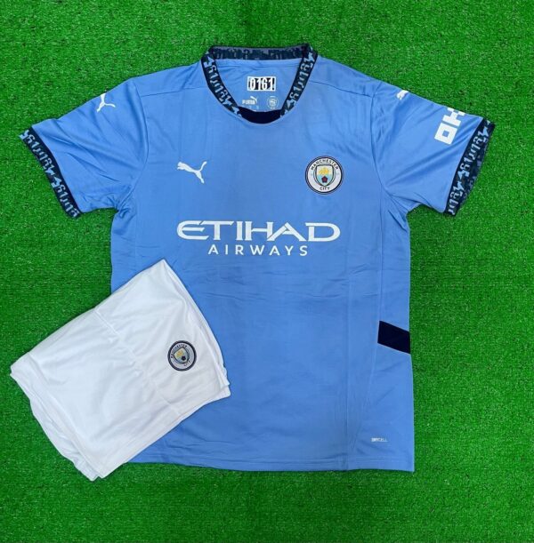 MANCHESTER CITY HOME 24/25 set(JERSEY AND SHORTS)