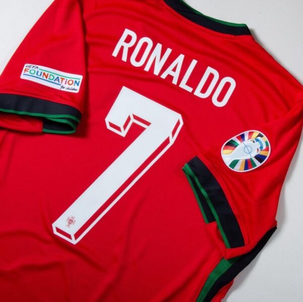 PORTUGAL HOME 2024 RONALDO 7 (PLAYER VERSION) - Image 2