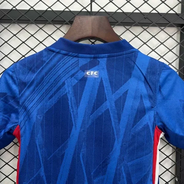 2025-2026  Chelsea FC Home Football Jersey and Short Kit - Image 4