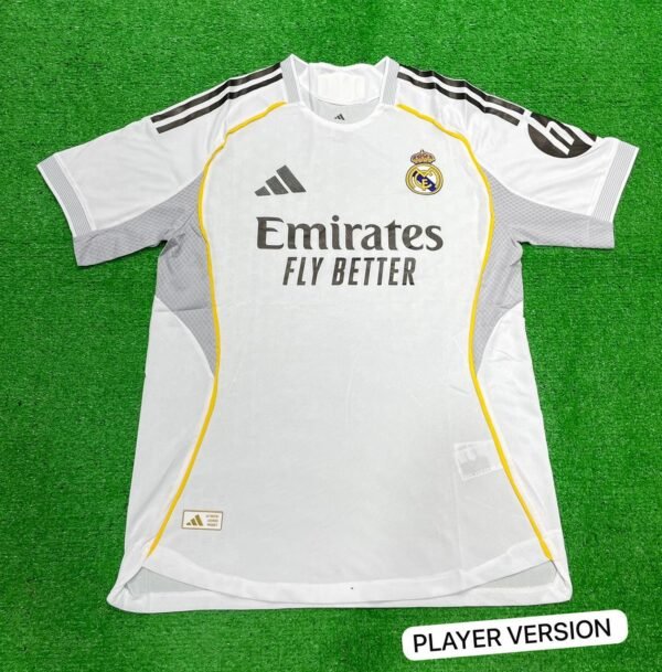 Real Madrid Home 25-26 Player Version - Image 2