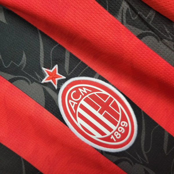2025-2026 AC Milan Home Football Jersey - Image 4
