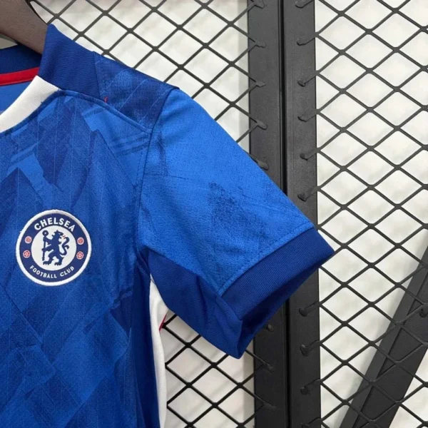 2025-2026  Chelsea FC Home Football Jersey and Short Kit - Image 5