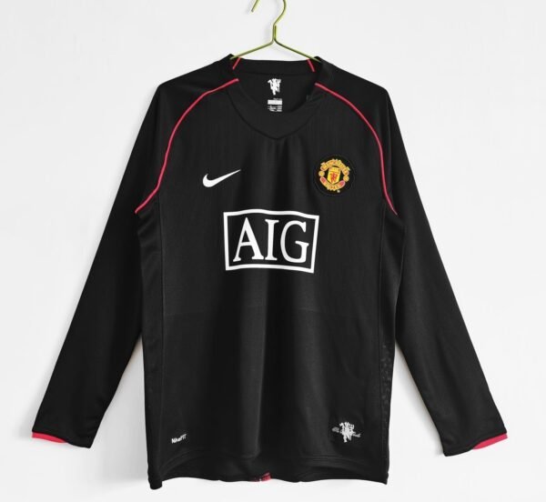 Retro Manchester United Away 2007/08 Full Sleeve