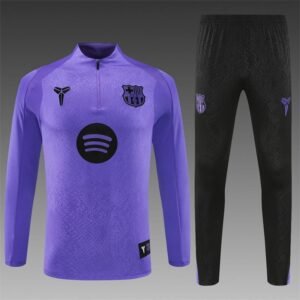 Barcelona Purple Black 25/26 Track suit