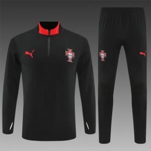 Portugal Black 25/26 TrackSuit