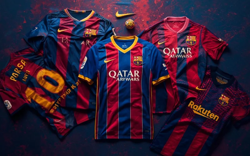10 Most Iconic Barcelona Football Kits of All Time - Elite Jersey