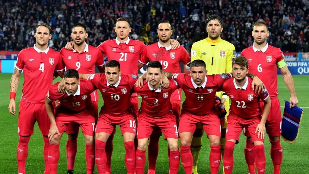 10. Serbia national football team Home Jersey (2018)
