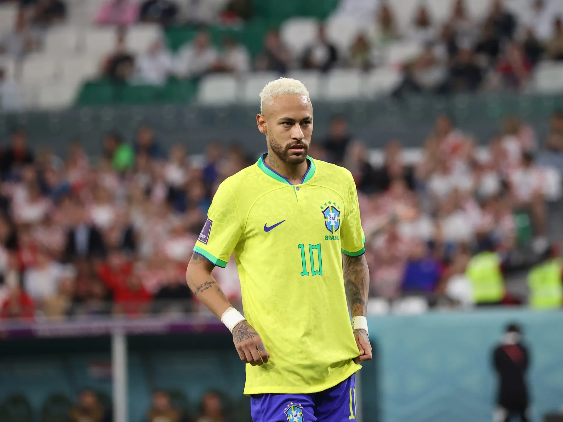 3. Brazil National Team Home Jersey (2022) – Yellow and Green Flag Colors