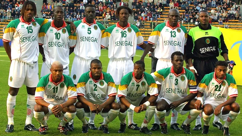 5. Senegal national football team Home Jersey (2002)