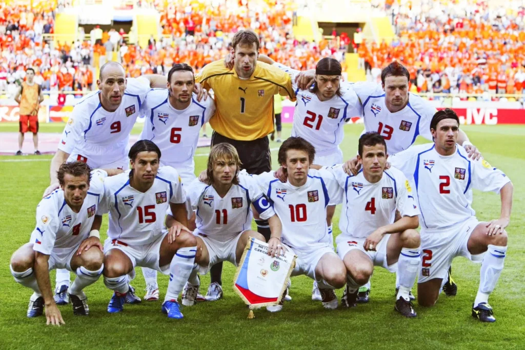 7. Czech Republic national football team Home Jersey (2004)