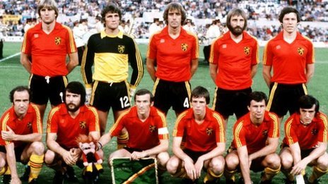 1. Belgium 1980 European Championship Jersey