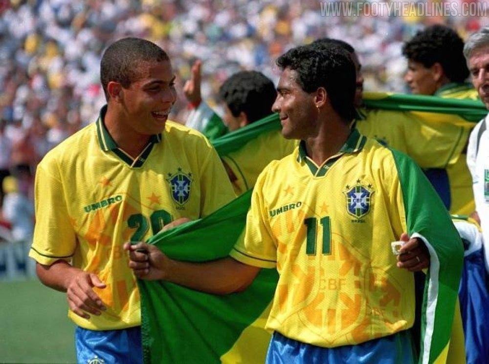 5. Brazil 1994 World Cup Jersey