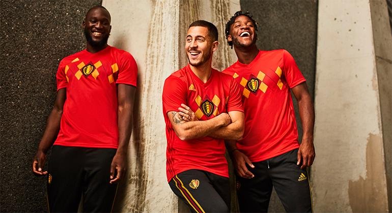 9. Belgium 2018 World Cup Jersey