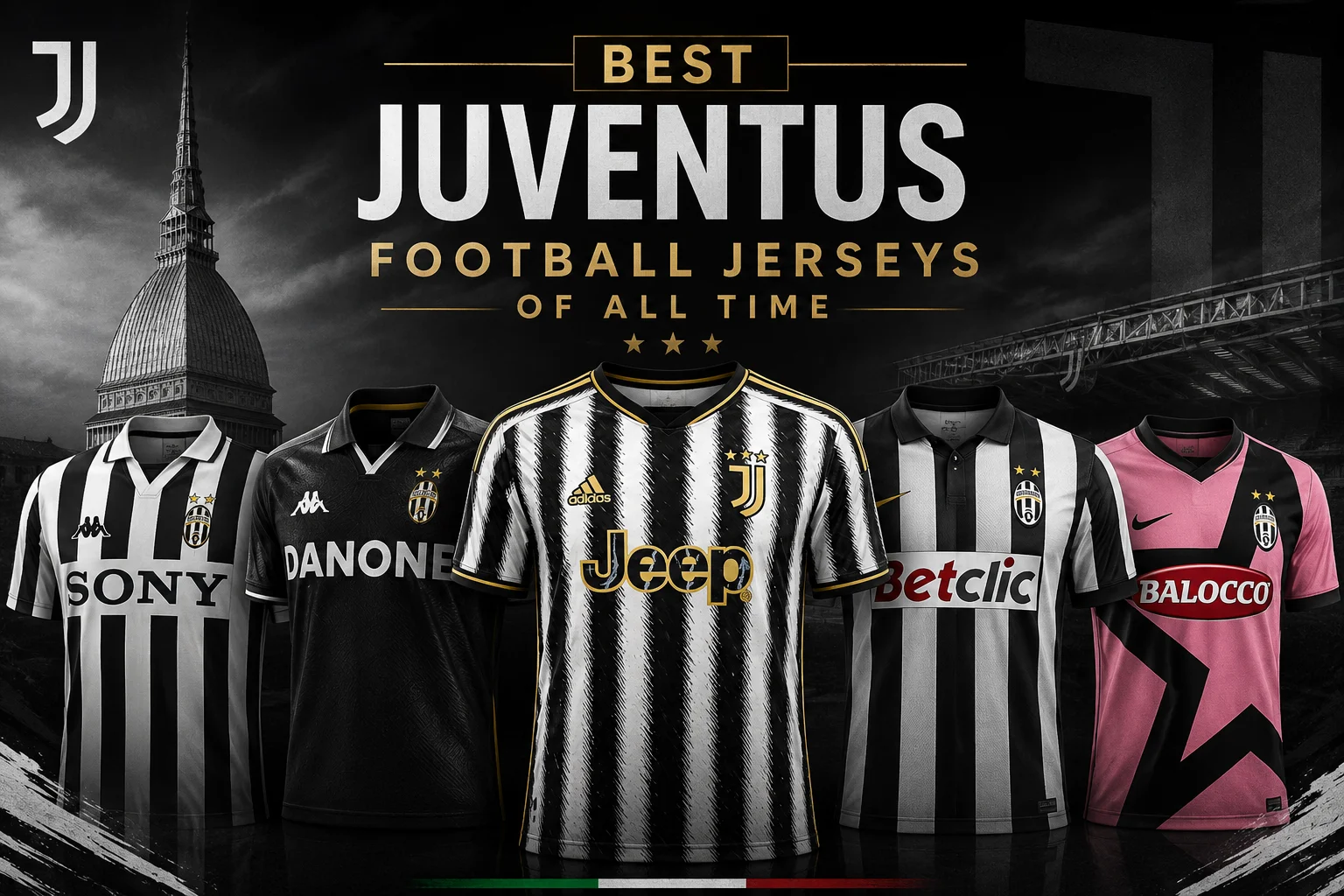 Best Juventus Football Jerseys of All Time | Elite Jersey